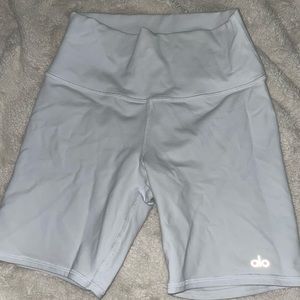 white bike shorts
